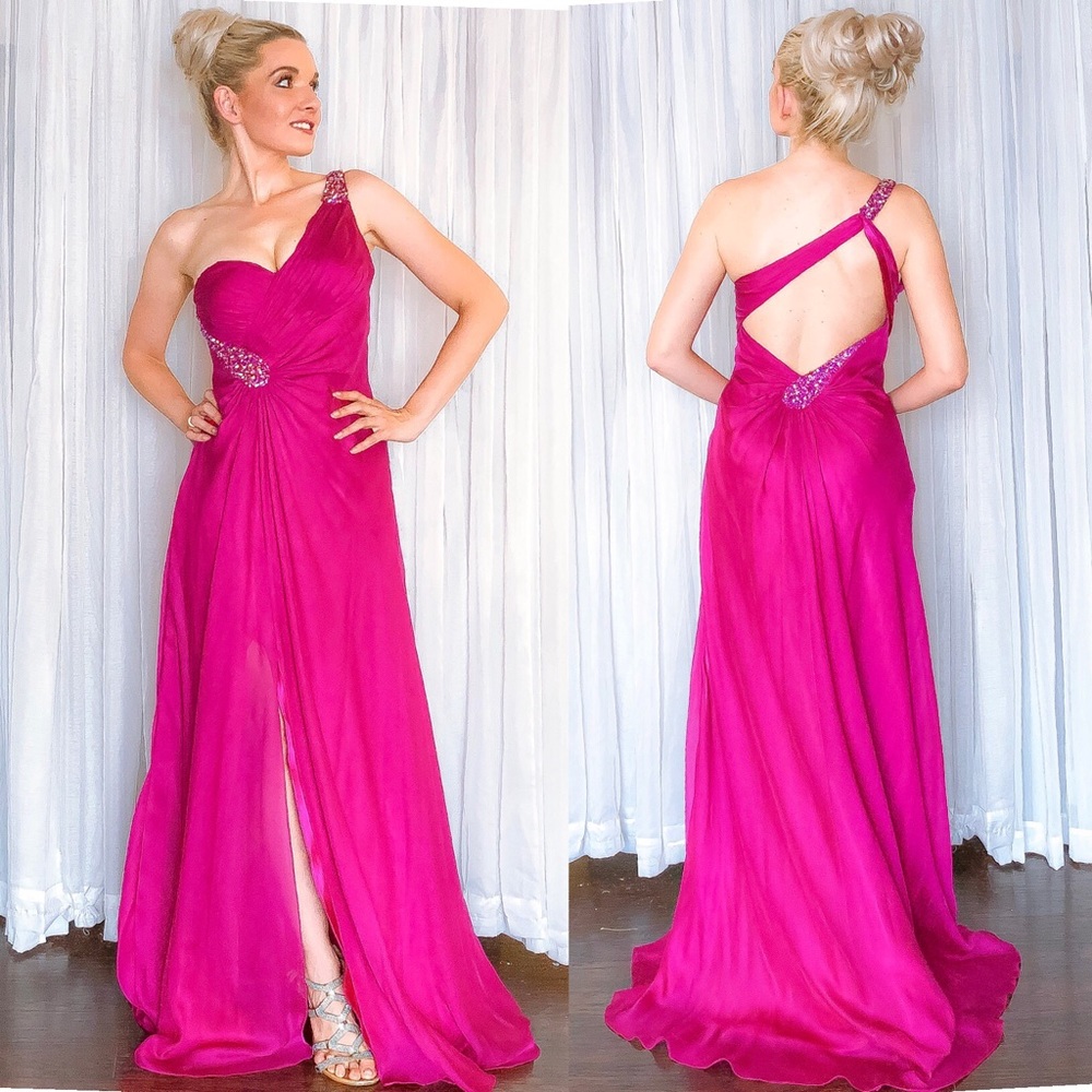 La Femme Homecoming Pageant Prom Dress